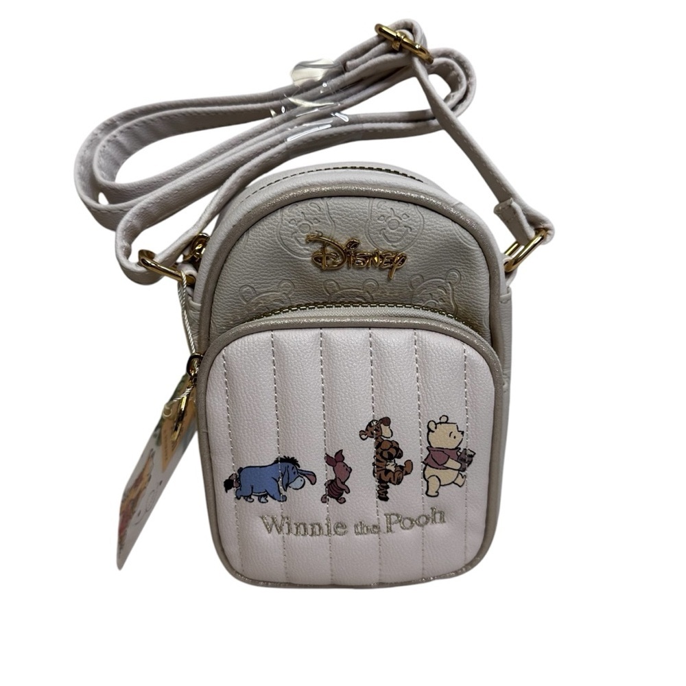 Primark Exclusive Disney Winnie the Pooh Crossbody Bag  Quilted Design NWT - Picture 4 of 12